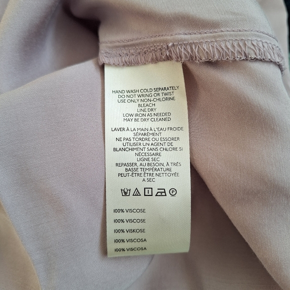 Anthropologie Pilcro Longline Silky Buttondown Shirt XXS - Picture 11 of 12